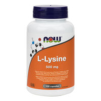 NOW - L-Lysine 500 mg, 100 Each