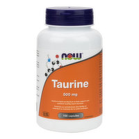 Now - Taurine 500 mg, 100 Each