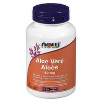 NOW - Aloe Vera 50 mg, 120 Each