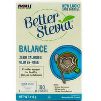 NOW - Stevia Balance with Inulin, 100 Each