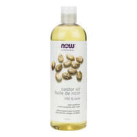 Now - Castor Oil, 473 Millilitre