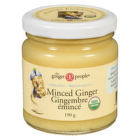 The Ginger People - Minced Ginger, 190 Gram