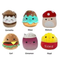 Squishmallow - Food Mix, 5 Inch, 1 Each