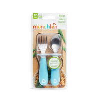 Munchkin - Raise Tod Fork & Spoon, 1 Each