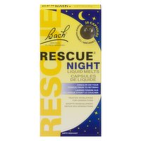 Bach - Rescue Night Liquid Melts, 28 Each