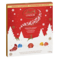 Lindt - Snowman Advent Calendar, 158 Gram