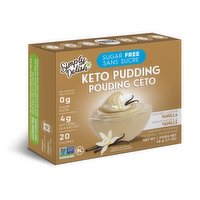 Simply Delish - Instant Keto Pudding, Natural Flavour Vanilla, 44 Gram