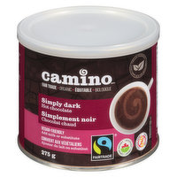 Camino - Simply Dark Hot Chocolate, 275 Gram