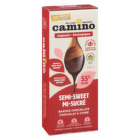 Camino - Baking Chocolate 56% Cacao Semi-Sweet, 200 Gram