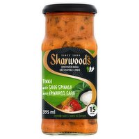 Sharwood's - SHRWDS Tikka & Spinach Sauce, 395 Millilitre