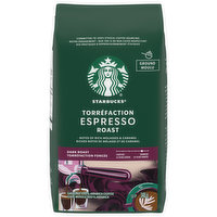 Starbucks - Espresso Roast Ground Coffee, Dark Roast, 340 Gram