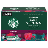 Starbucks - Caffe Verona Coffee K-Cups, Dark Roast