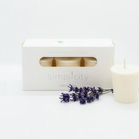 Simplicity Candles - Votive Lavender, 1 Each