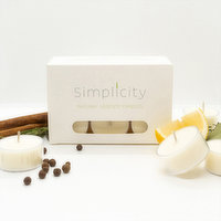 Simplicity Candles - Tealights 12 Pack Thieves, 1 Each