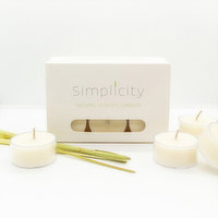 Simplicity Candles - Tealights 12 Pack Lemon, 1 Each
