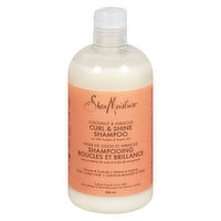 Shea Moisture - Curl & Shine Shampoo, Coconut & Hibiscus with Silk Protein & Neem Oil