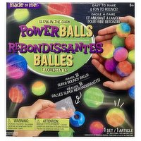 Made By Me - Glow in the Dark Power Balls, 1 Each