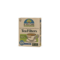 If You Care - Unbleached Tea Filters Short, 100 Each