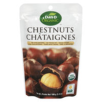 Dan-D Pak - Organic Chestnuts, 100 Gram