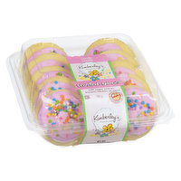 Kimberely's - Spring Vanilla Pink Frosted Cookies, 10 Each