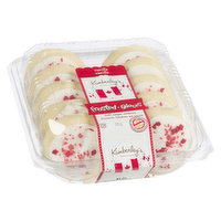 Kimberly's Bakeshoppe - Vanilla Frosted Cookies - Canada Day