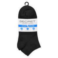 Secret - Low Cut Plain Socks, 3 Each