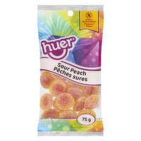 Huer - Gummies, Sour Peach, 75 Gram