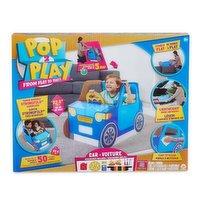 Pop2play - 2-in-1 Car Blue, 1 Each