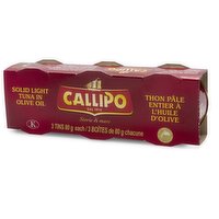 Callipo - Solid Light Tuna in Olive Oil, 80 Gram