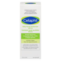 Cetaphil - Daily Facial Moisturizer Sensitive Skin SPF 15, 120 Millilitre