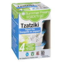 Summer Fresh - Tzatziki Yogurt Cucumber Dip, 4 Each