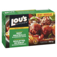 Lou's - Meatballs In Marinara Sauce, 700 Gram