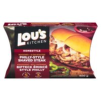 Lou's Kitchen - Philly Style Shaved Steak, 400 Gram