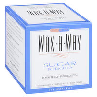 SciNat - Wax-A-Way Sugar Formula, 400 Gram