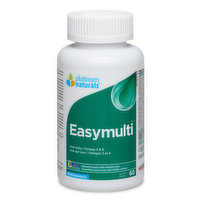 Platinum Naturals - Multivitamin Easymulti, 60 Each