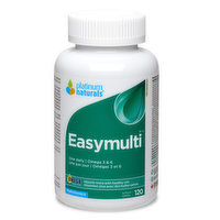 Platinum Naturals - Multivitamin Easymulti, 120 Each