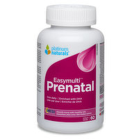 Platinum Naturals - Multivitamin Easymulti Prenatal, 60 Each