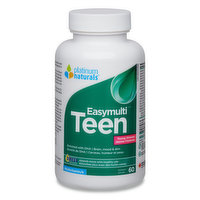 Platinum Naturals - Multivitamin Easymulti Teen for Young Women, 60 Each
