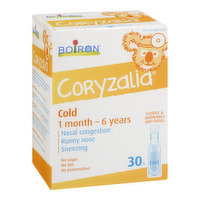 Boiron - Coryzalia for Children's Cold, 30 Each