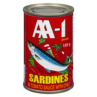 AA-1 - Sardines in Tomato Sauce w/Chili