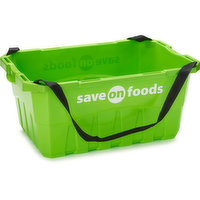 Save-On-Foods - Green Shopping Bin, 30L, 1 Each