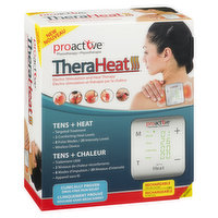 Proactive - TheraHeat Tens+Heat Wireless Rechargeable Device, 1 Each