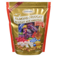 Golden Bonbon - Almond Nougat Assorted, 454 Gram