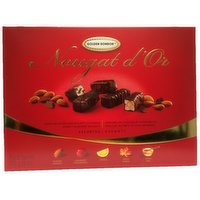 GOLDEN BONBON - Chocolate Coated Nougat Assorted, 225 Gram