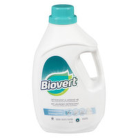 Biovert - Laundry Detergent Fragrance Free, 4.43 Litre