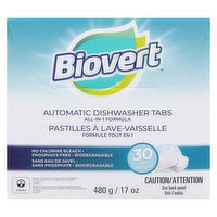 Biovert - Automatic Dishwasher Tabs, 480 Gram