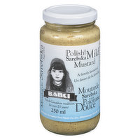 Babci - Polish Sarebska Mild Mustard, 250 Millilitre