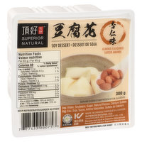 Superior Tofu - Soy Dessert - Almond, 300 Gram