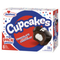 Hostess - Chocolate Cupcakes, 6 Each