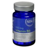 Sisu - Vitamin B6 100mg, 60 Each